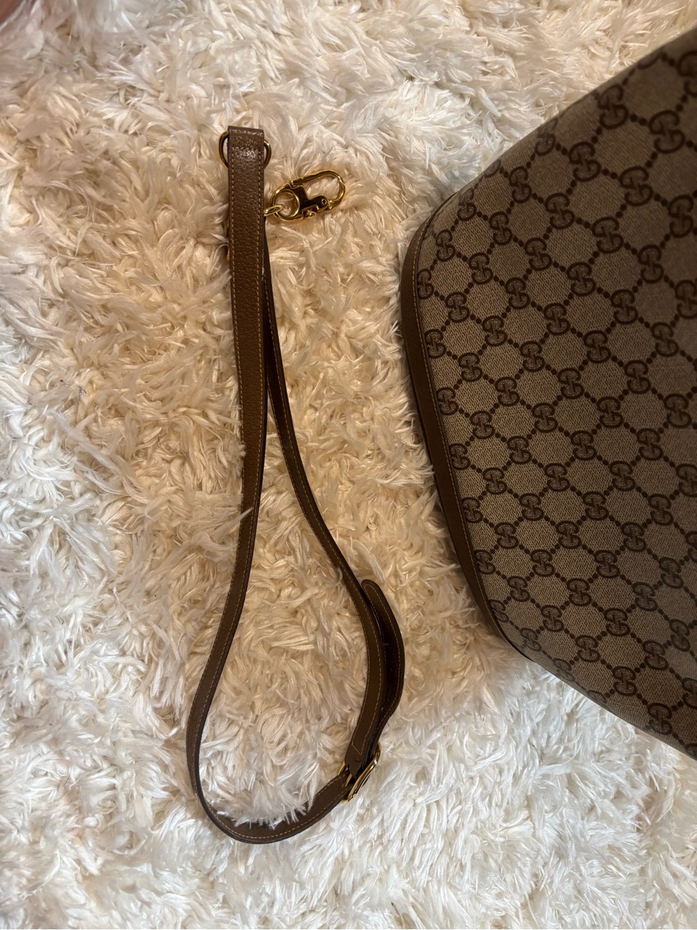 Vintage Gucci GG Supreme/Plus Bucket Bag-Deadstock Condition-Never Carried - Picture 6 of 16